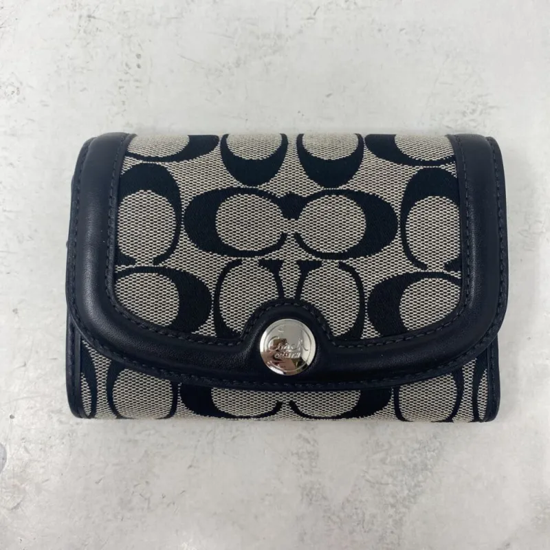 COACH WOMEN'S WALLET/WRISTLET black grey made by Coach