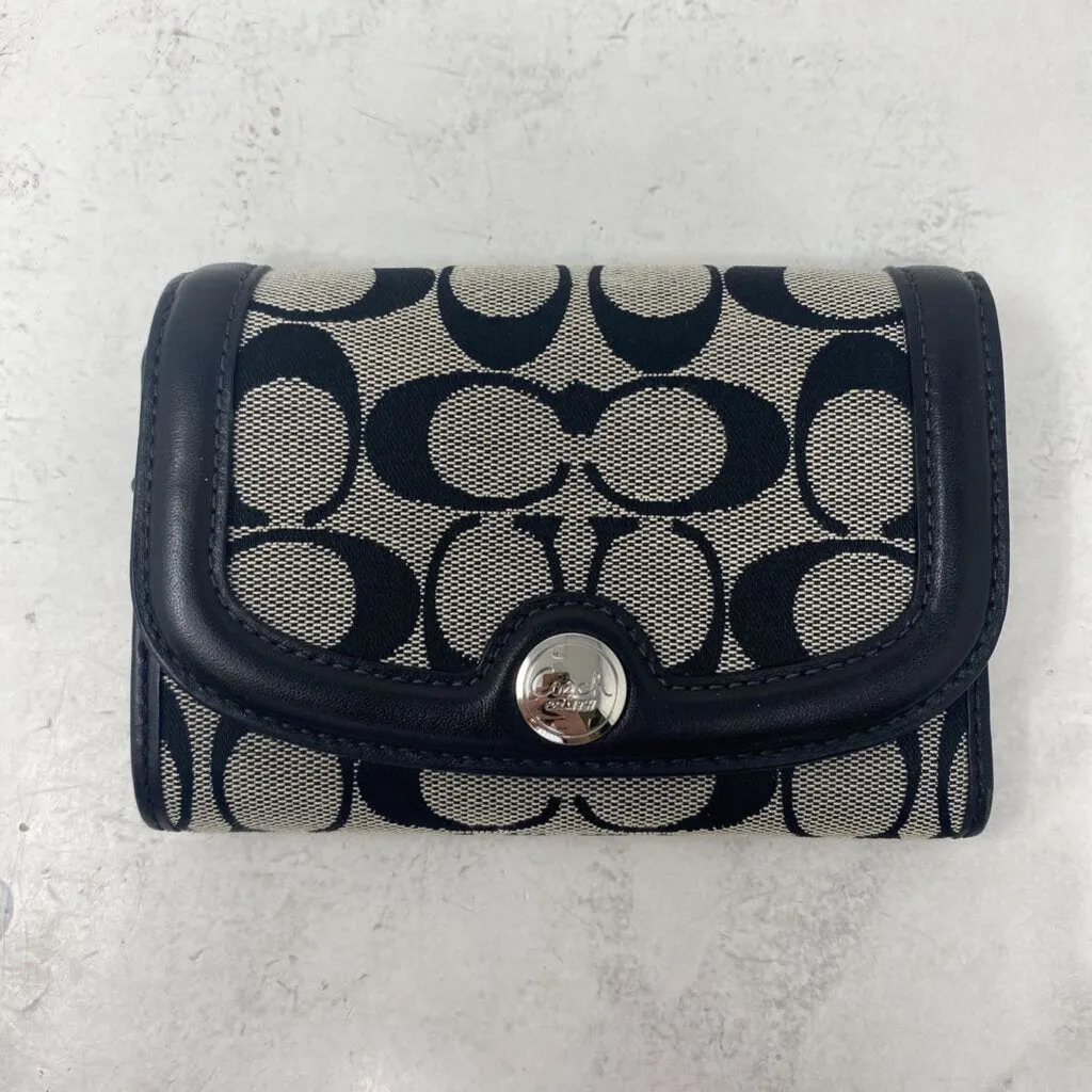 COACH WOMEN'S WALLET/WRISTLET black grey sold by The Comeback