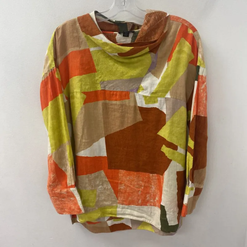 EN THREAD WOMEN'S BLOUSE/SHIRT colour blocked S made by En Thread