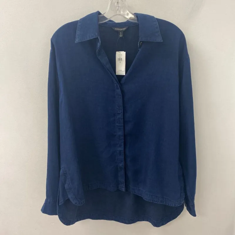 Banana Republic WOMEN'S BLOUSE/SHIRT denim S made by Banana Republic