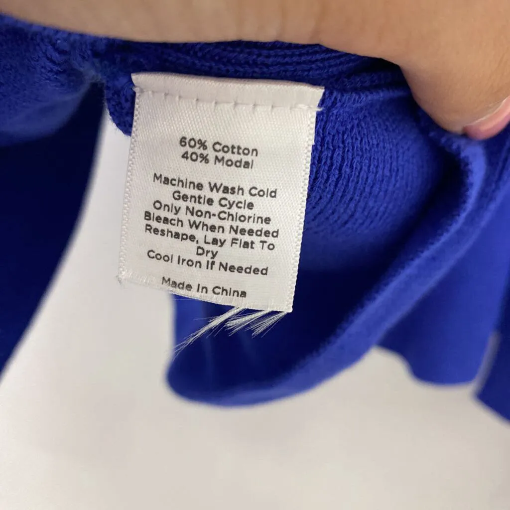 TALBOTS WOMEN'S CARDIGAN blue M sold by The Comeback product image thumbnail 3