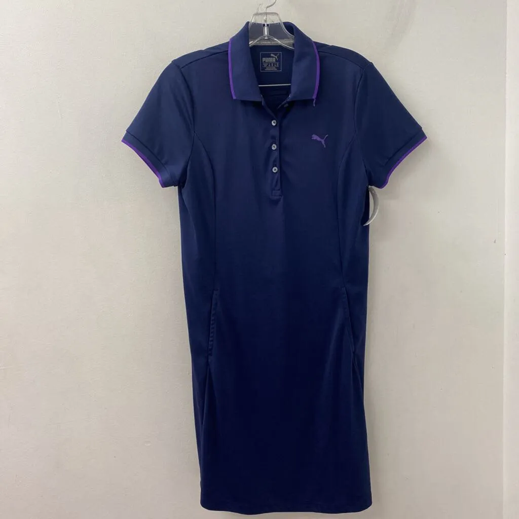 PUMA WOMEN'S ACTIVE DRESS navy purple M sold by The Comeback