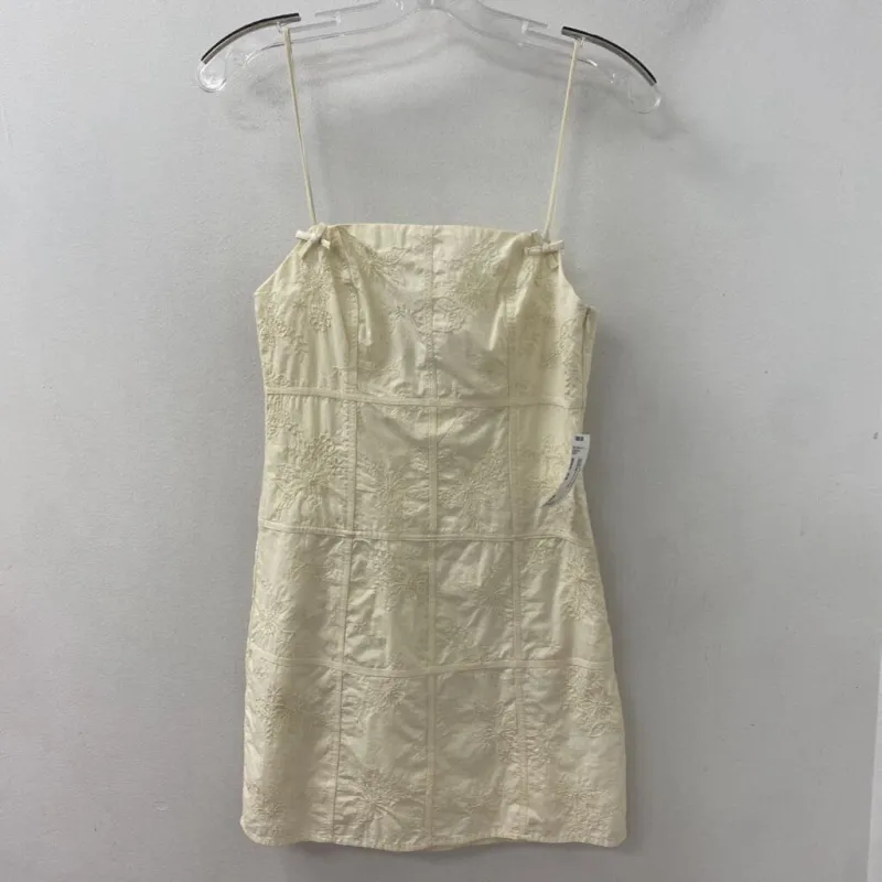 ZARA WOMEN'S DRESS beige XS made by Zara