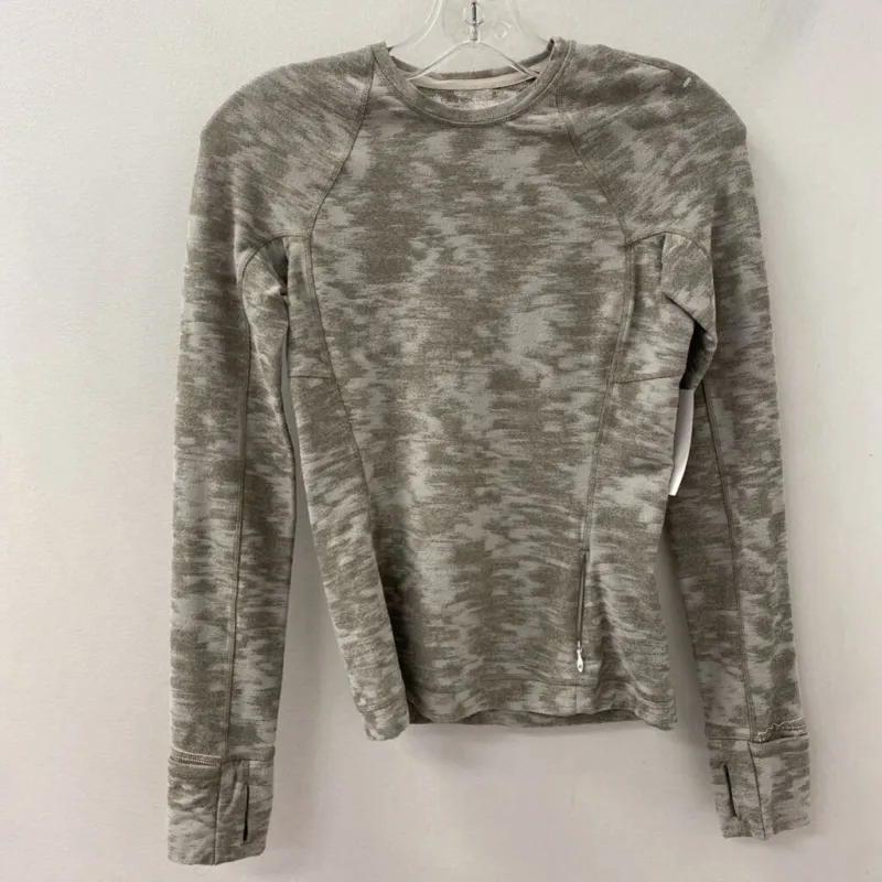 LULULEMON WOMEN'S ACTIVE TOP olive grey 2 made by Lululemon