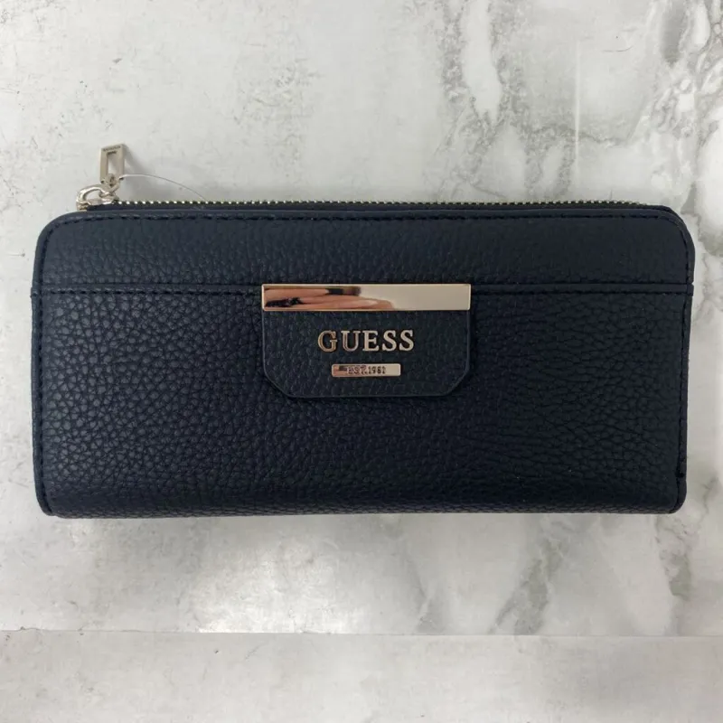 GUESS WOMEN'S WALLET/WRISTLET black made by Guess