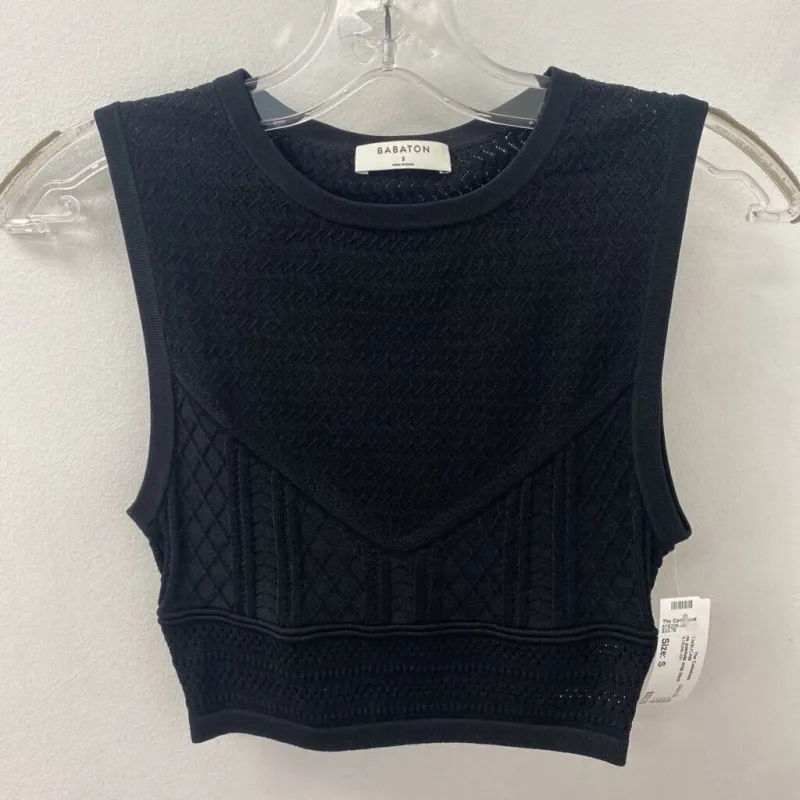 BABATON WOMEN'S TANK/CAMI black S made by Babaton