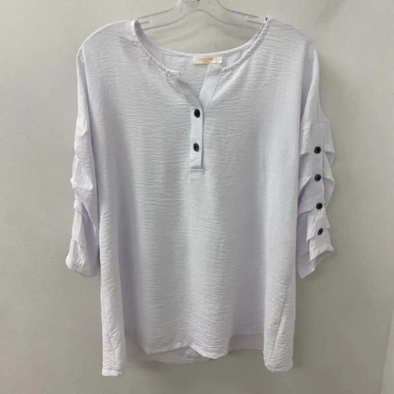 CREATION WOMEN'S TOP white M made by The Comeback