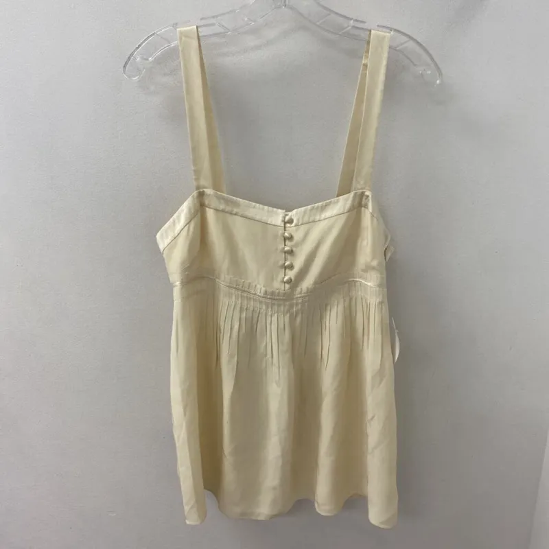 J CREW WOMEN'S BLOUSE/SHIRT cream 10 made by J. Crew