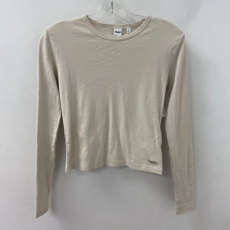 TNA WOMEN'S T-SHIRT beige S made by TNA
