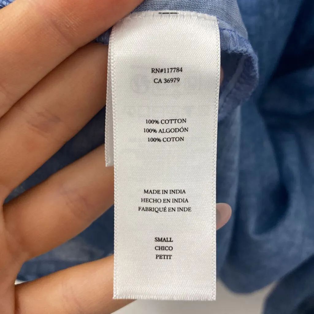 RAILS WOMEN'S BLOUSE/SHIRT blue S sold by The Comeback product image thumbnail 4