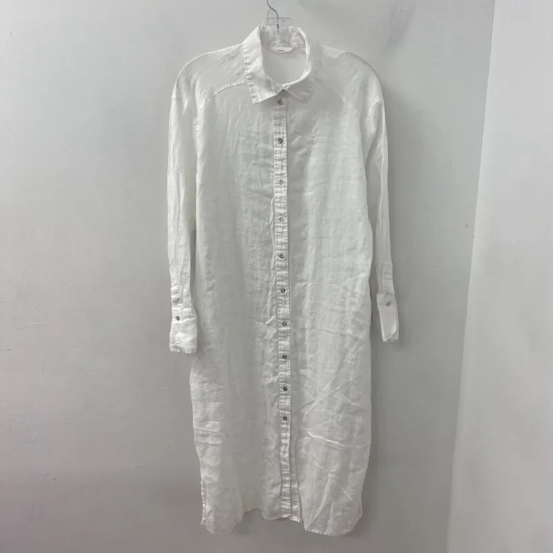 H&M WOMEN'S DRESS white M made by H&M