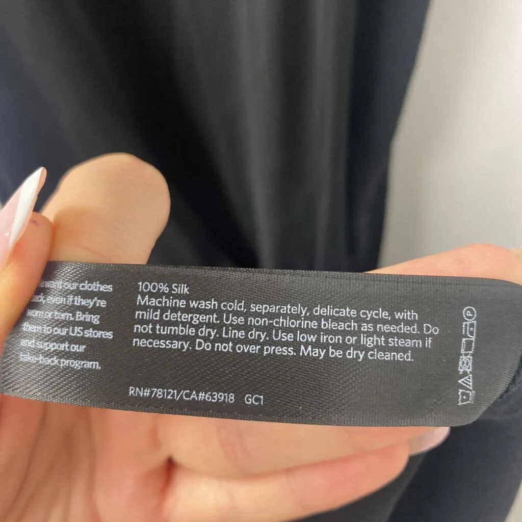EILEEN FISHER WOMEN'S DRESS black L/XL sold by The Comeback product image thumbnail 3