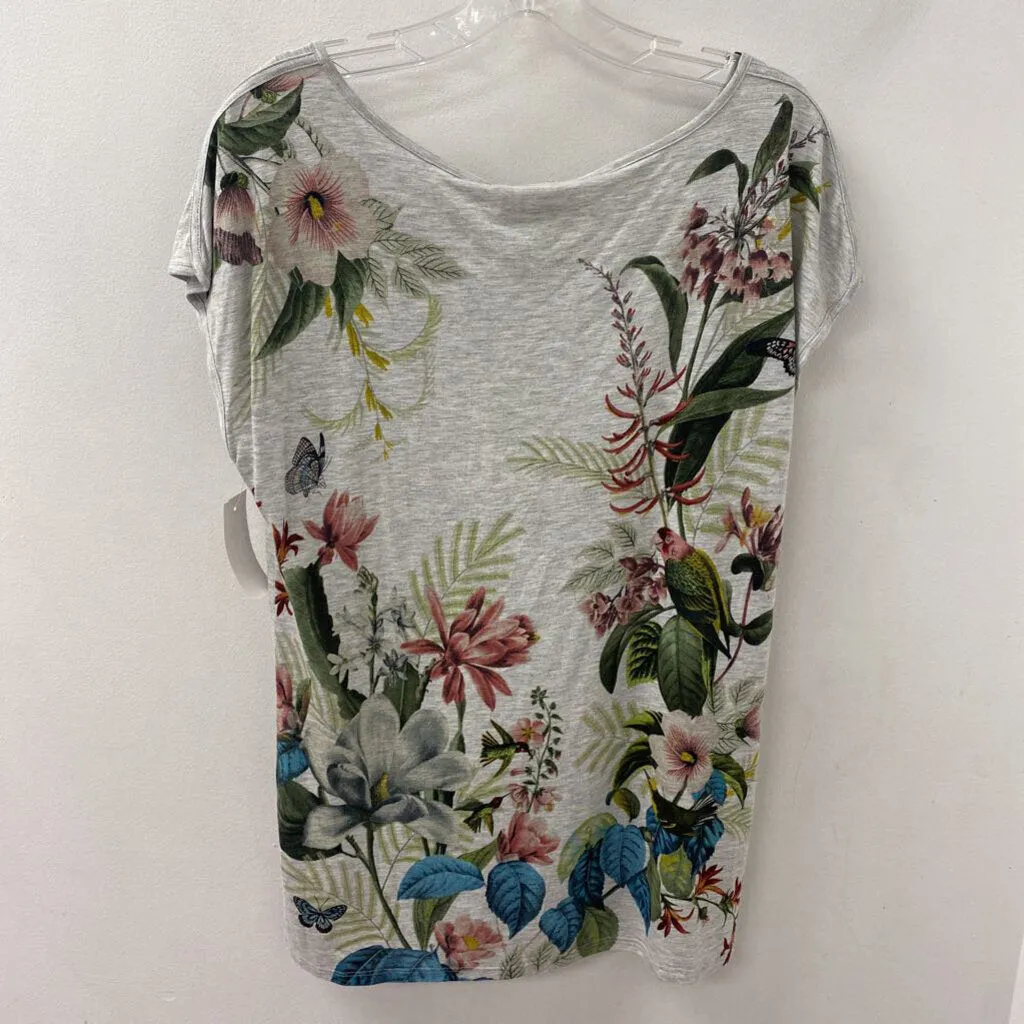 OASIS WOMEN'S T-SHIRT grey green blue pink M sold by The Comeback product image thumbnail 2