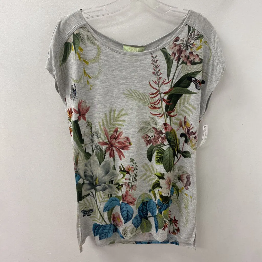 OASIS WOMEN'S T-SHIRT grey green blue pink M sold by The Comeback