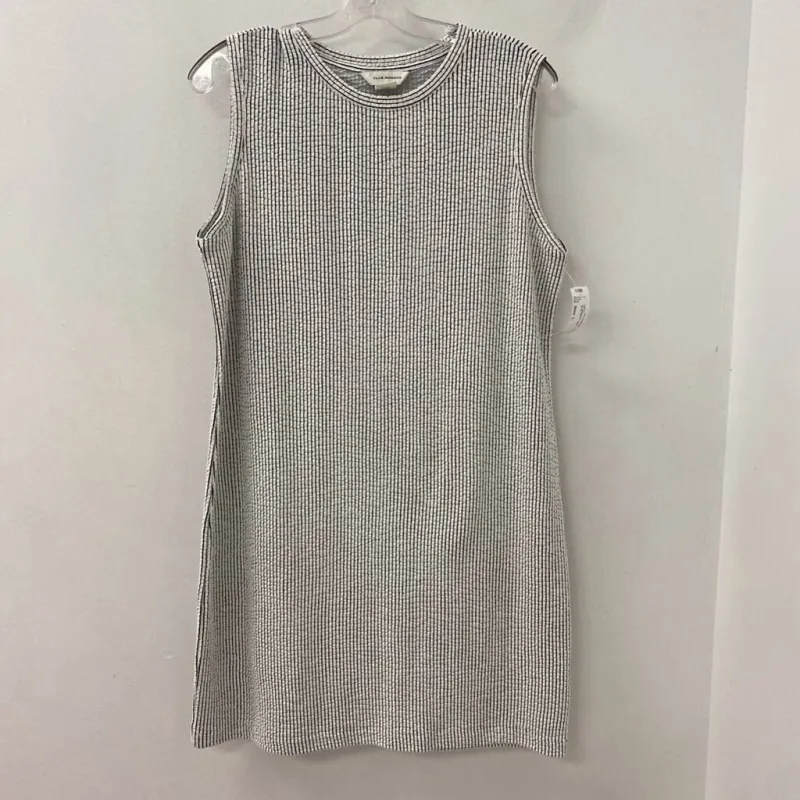Club Monaco WOMEN'S DRESS stripe L made by Club Monaco