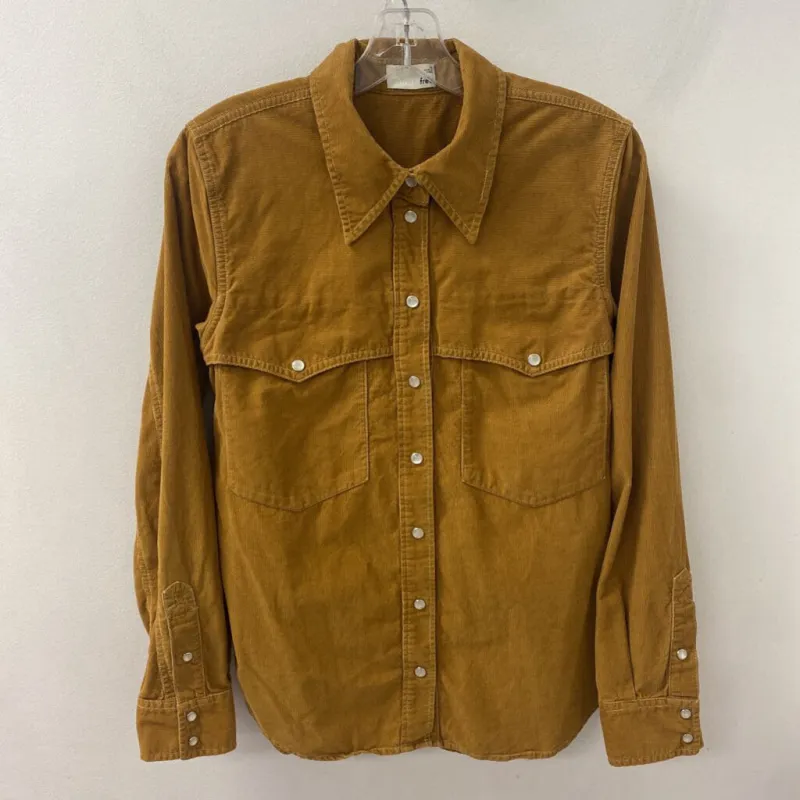 WILFRED WOMEN'S BLOUSE/SHIRT chartreuse M made by Wilfred