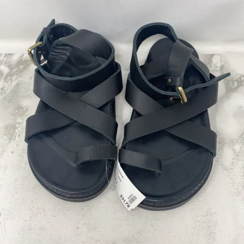WOMEN'S SANDALS black 8-8.5 made by The Comeback