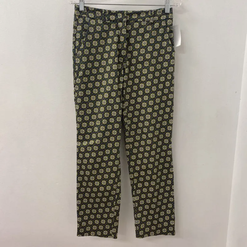 MAX MARA WOMEN'S PANTS navy yellow 6 made by MaxMara