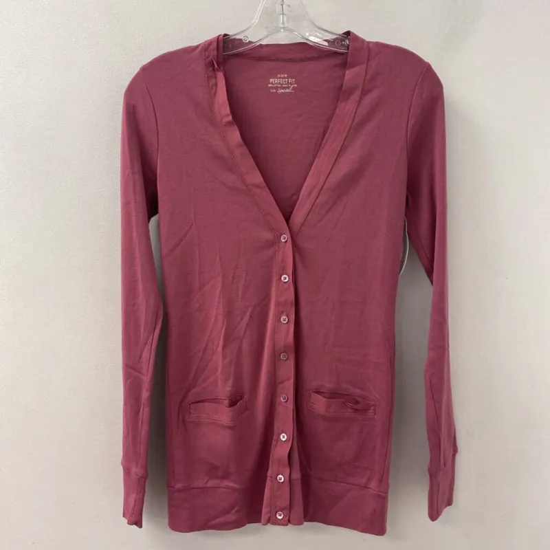 J CREW WOMEN'S TOP pink S made by J. Crew