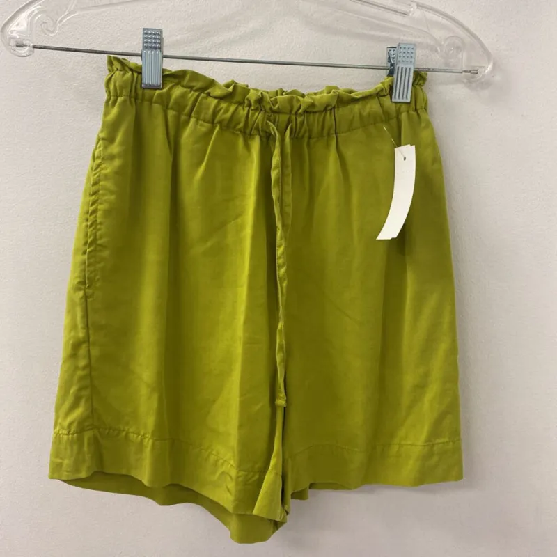 KOTN WOMEN'S SHORTS chartreuse XS made by Kotn