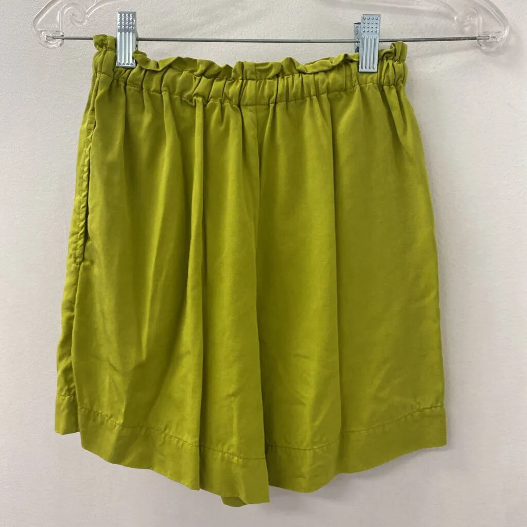 KOTN WOMEN'S SHORTS chartreuse XS sold by The Comeback product image thumbnail 2