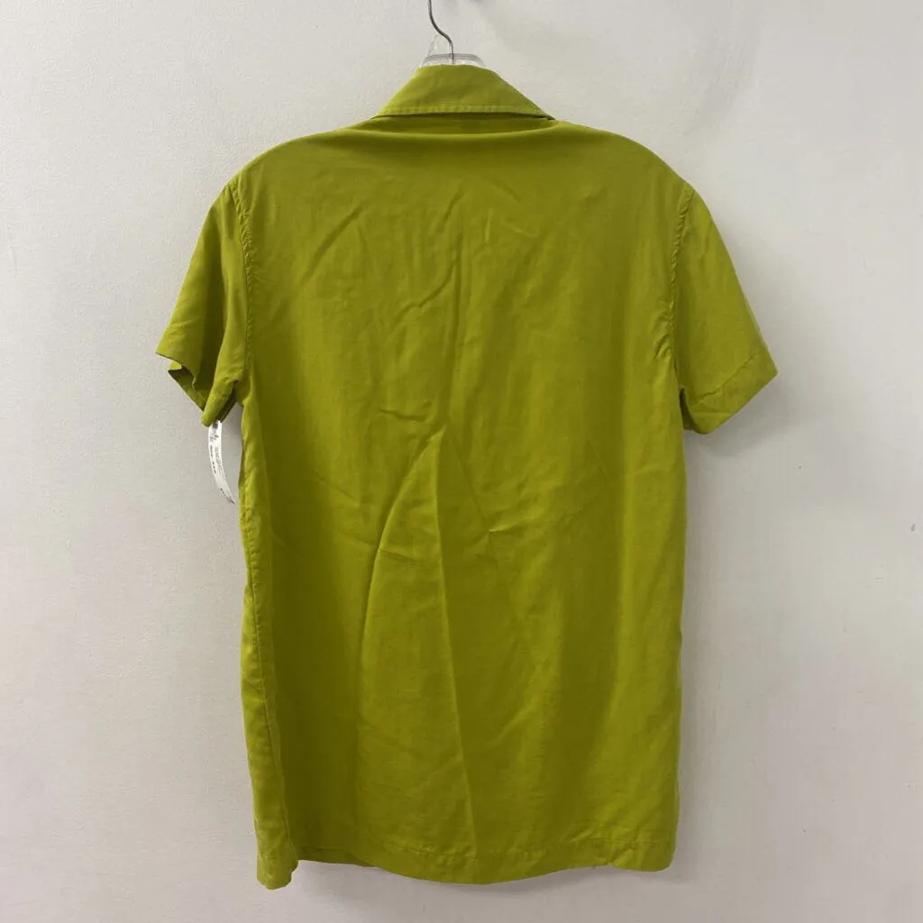 KOTN WOMEN'S BLOUSE/SHIRT chartreuse XXS sold by The Comeback product image thumbnail 2