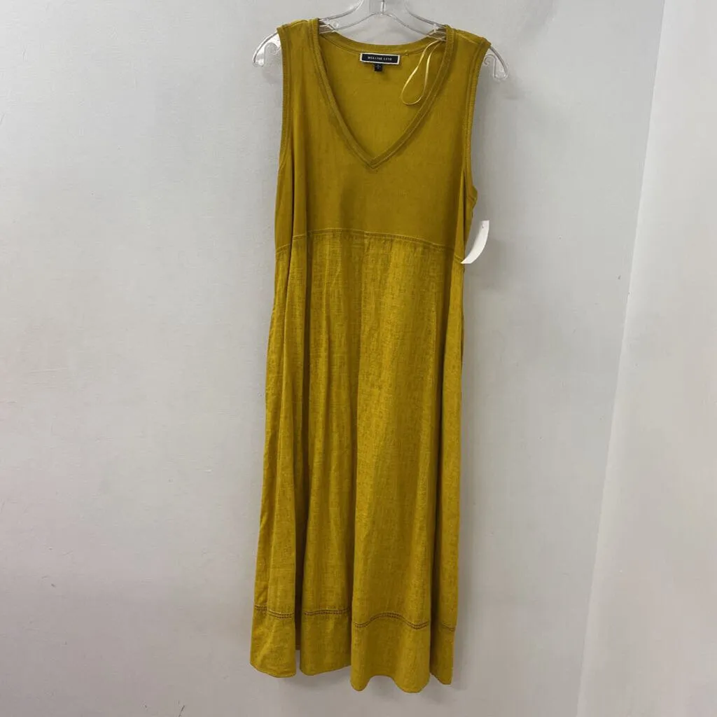 MELANIE LYNE WOMEN'S DRESS mustard L sold by The Comeback