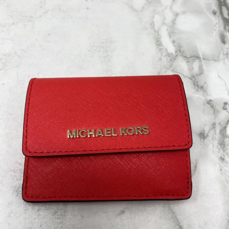 MICHAEL KORS WOMEN'S WALLET/WRISTLET red made by Michael Kors