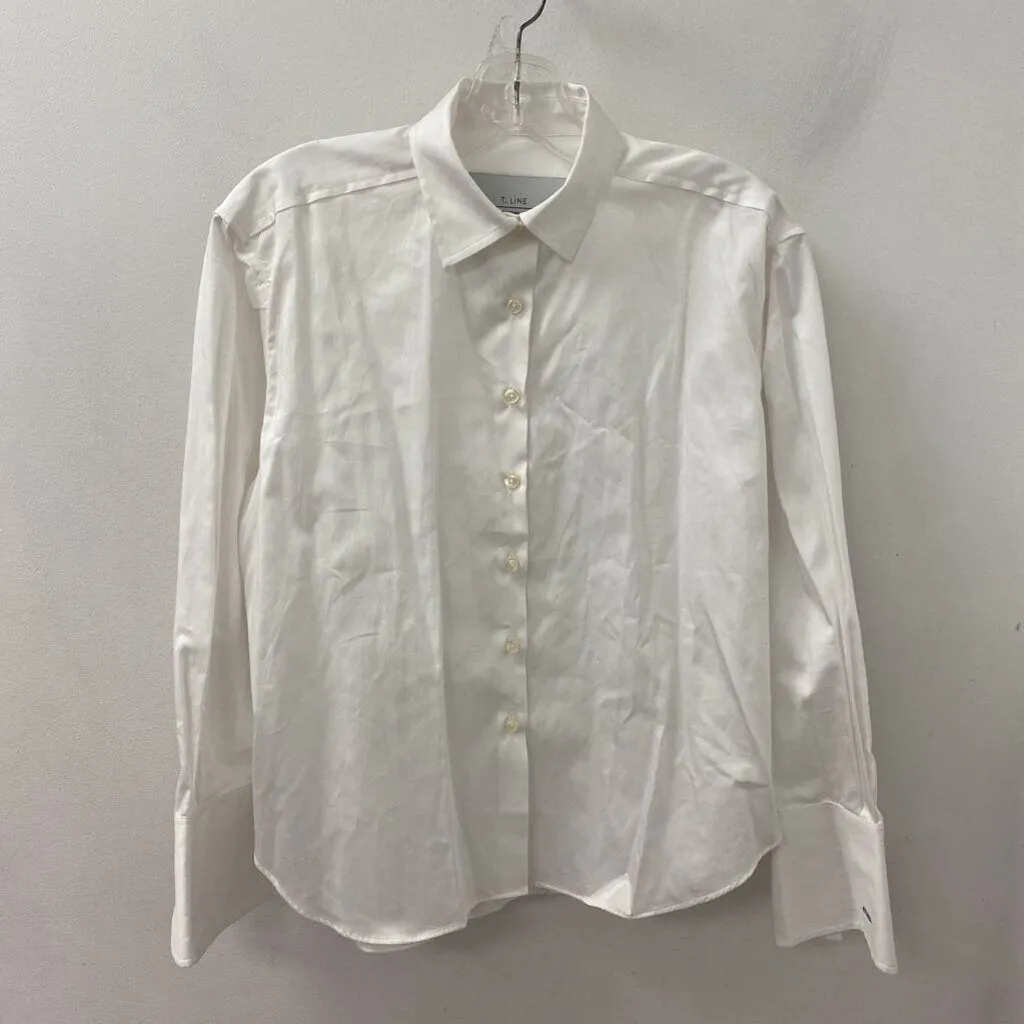 t line WOMEN'S BLOUSE/SHIRT white S-M sold by The Comeback