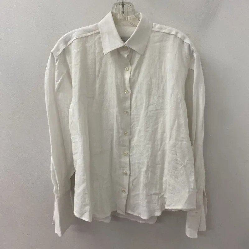 t line WOMEN'S BLOUSE/SHIRT white XS-S made by The Comeback