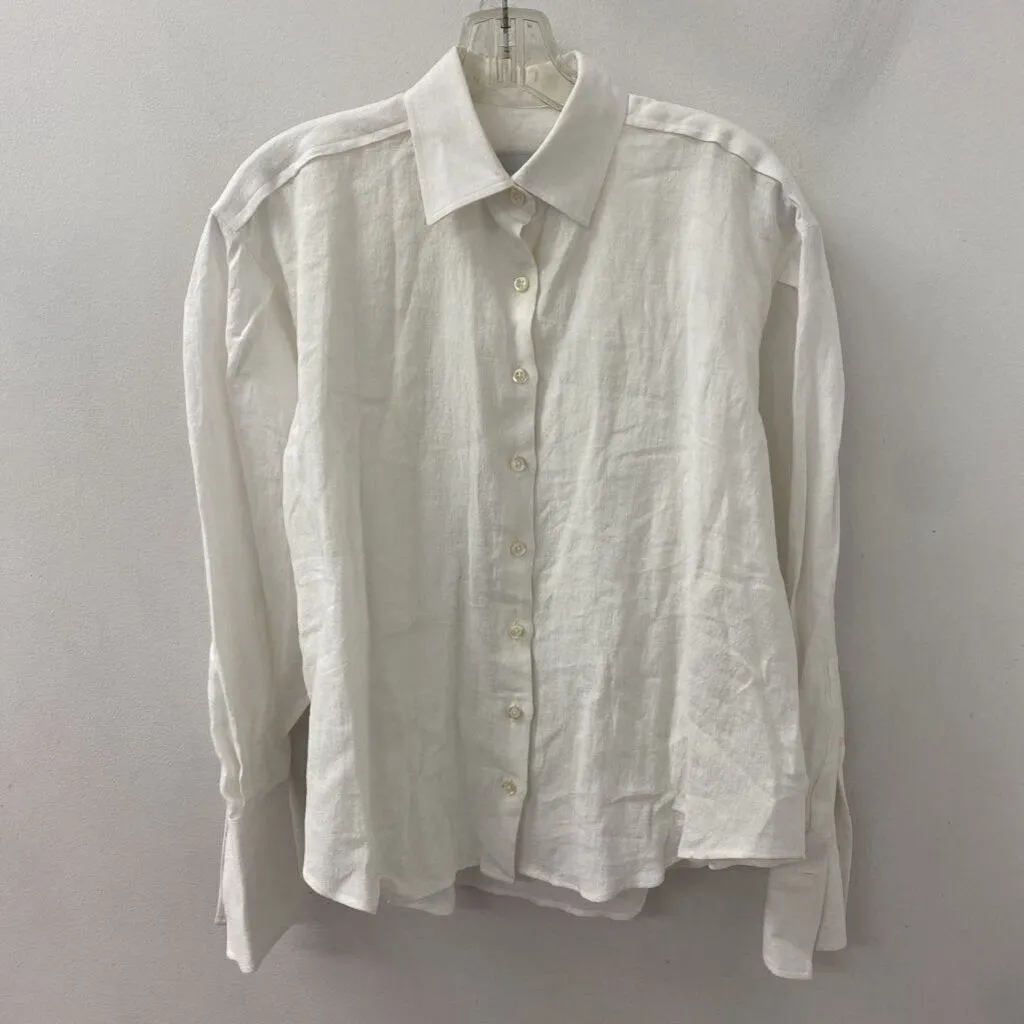 t line WOMEN'S BLOUSE/SHIRT white XS-S sold by The Comeback