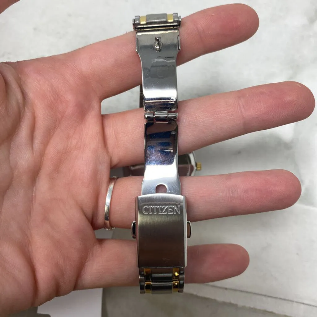 CITIZEN WOMEN'S WATCH silver gold sold by The Comeback product image thumbnail 3