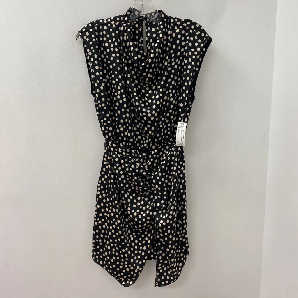 ZARA WOMEN'S DRESS black beige S sold by The Comeback