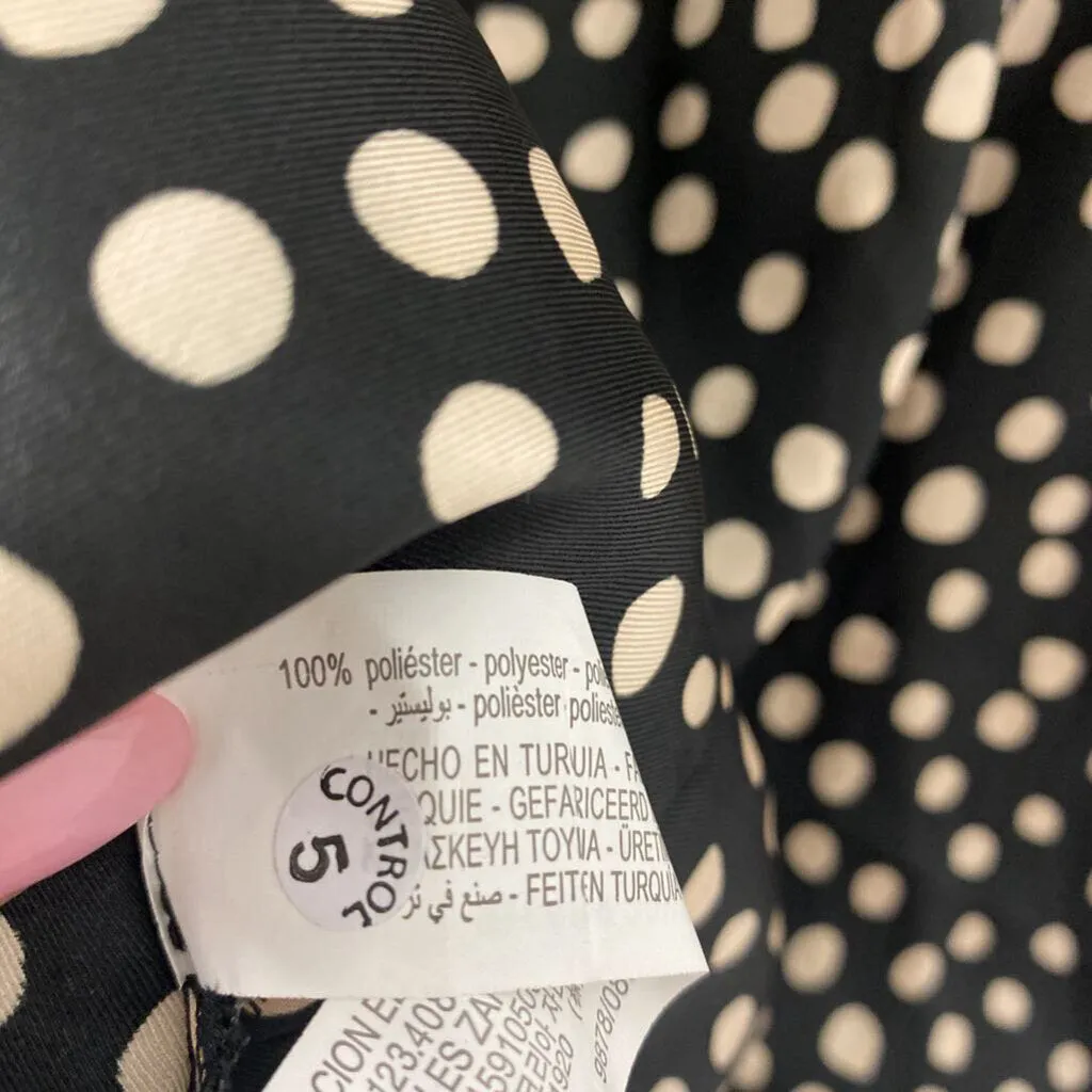 ZARA WOMEN'S DRESS black beige S sold by The Comeback product image thumbnail 3