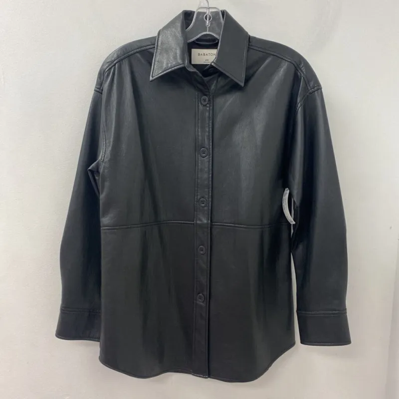 BABATON WOMEN'S BLOUSE/SHIRT black 2XS made by Babaton