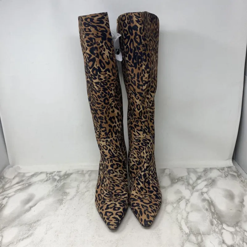 NATURALIZER WOMEN'S BOOTS leopard print 8 made by Naturalizer