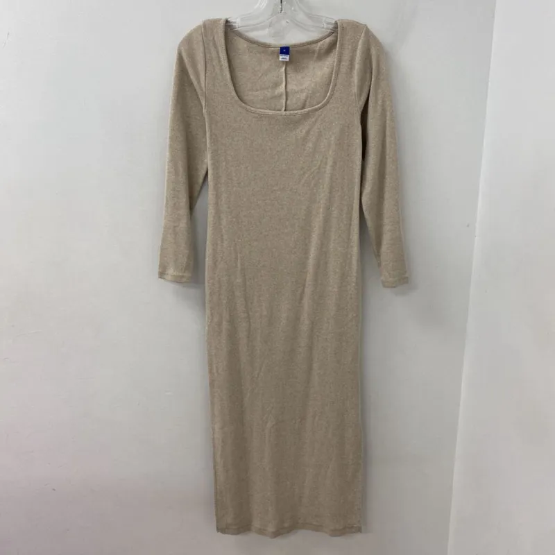 OLD NAVY WOMEN'S DRESS oatmeal M made by Old Navy
