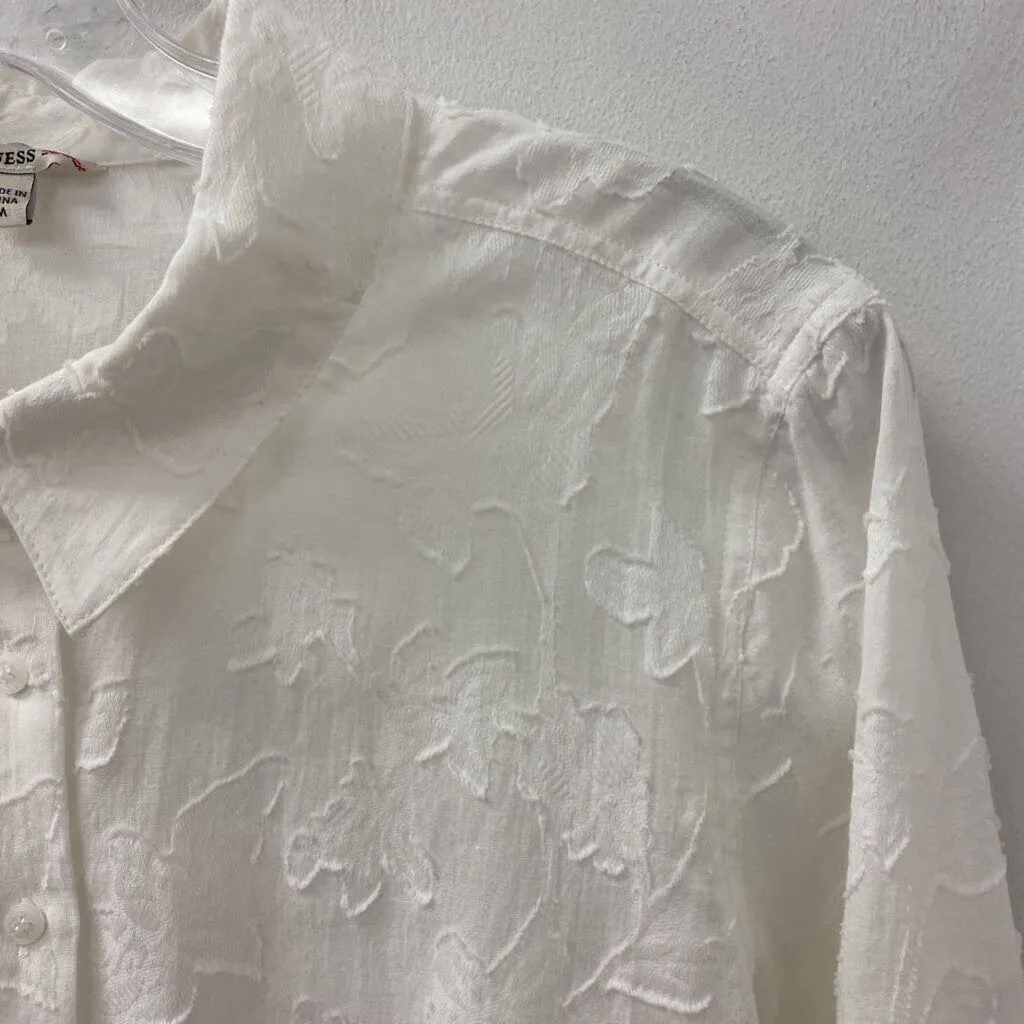 GUESS WOMEN'S BLOUSE/SHIRT ivory M sold by The Comeback product image thumbnail 2