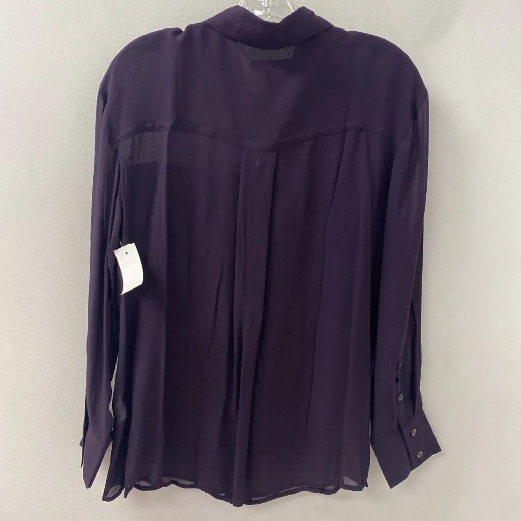 Banana Republic WOMEN'S BLOUSE/SHIRT eggplant S sold by The Comeback product image thumbnail 2