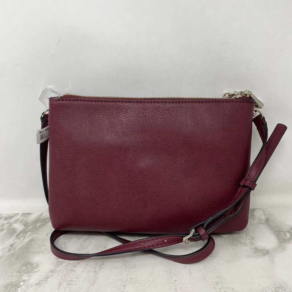 GUESS WOMEN'S BAG burgundy 7.5 sold by The Comeback product image thumbnail 3