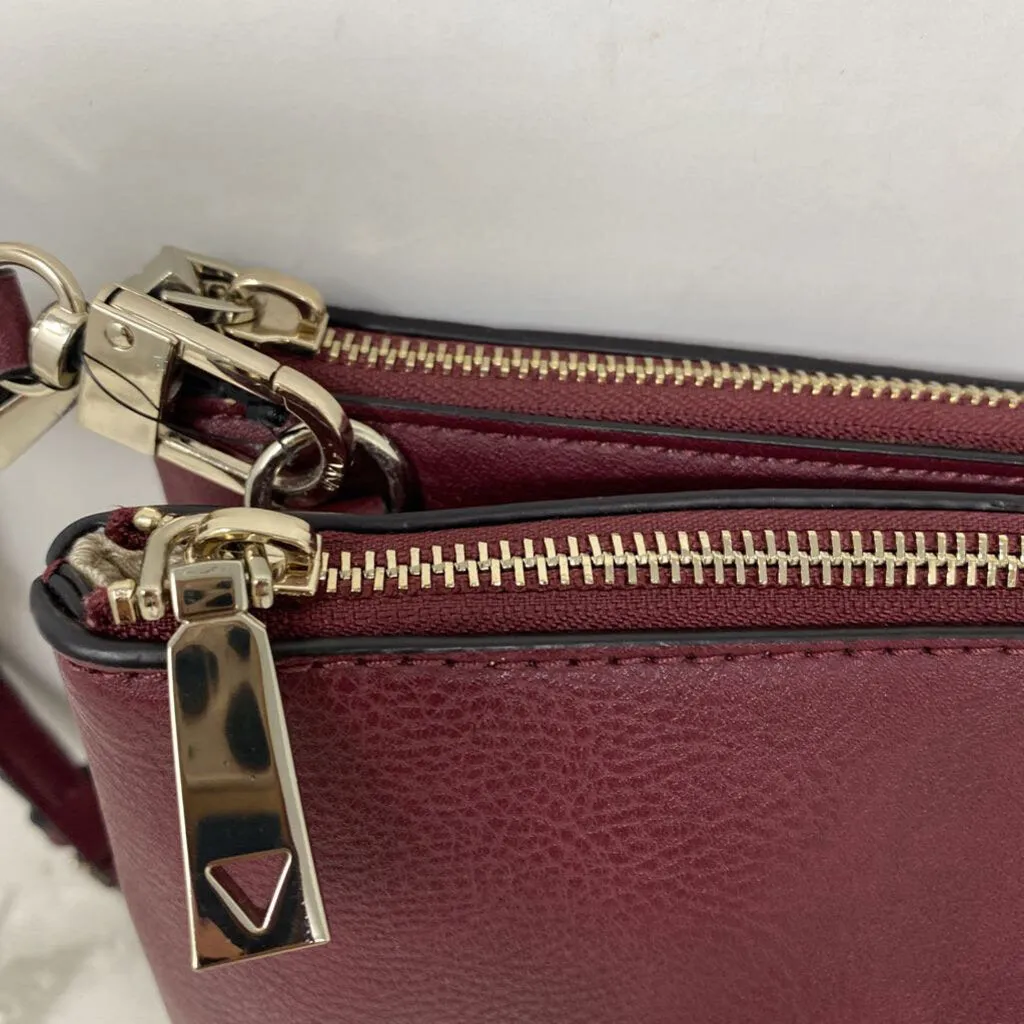 GUESS WOMEN'S BAG burgundy 7.5 sold by The Comeback product image thumbnail 2