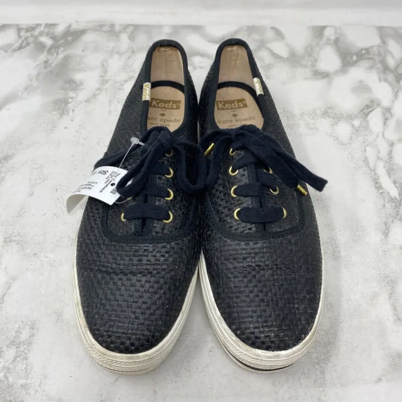KEDS BY KATE SPADE WOMEN'S SNEAKERS black 8.5 made by The Comeback