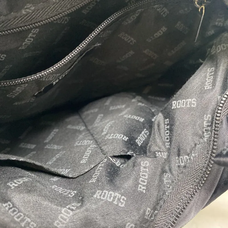 ROOTS WOMEN'S BAG black made by Roots