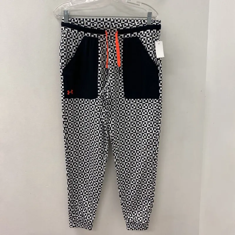 UNDER ARMOUR WOMEN'S ACTIVE BOTTOM black white pink M made by Under Armour