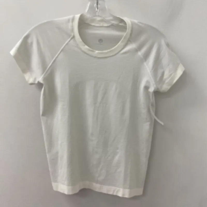 LULULEMON WOMEN'S ACTIVE TOP white 6 made by Lululemon