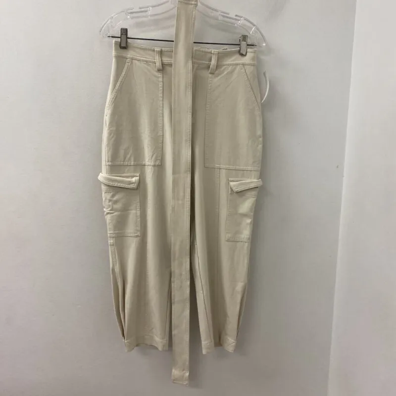 Banana Republic WOMEN'S PANTS beige 4P made by Banana Republic