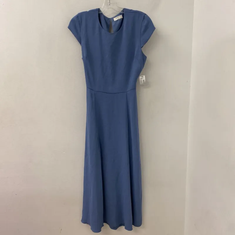 BABATON WOMEN'S DRESS blue 6 made by Babaton