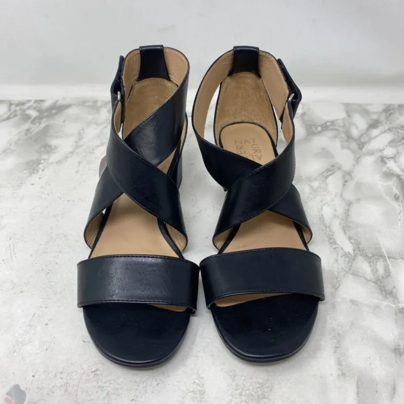 NATURALIZER WOMEN'S SANDALS black 8 made by Naturalizer