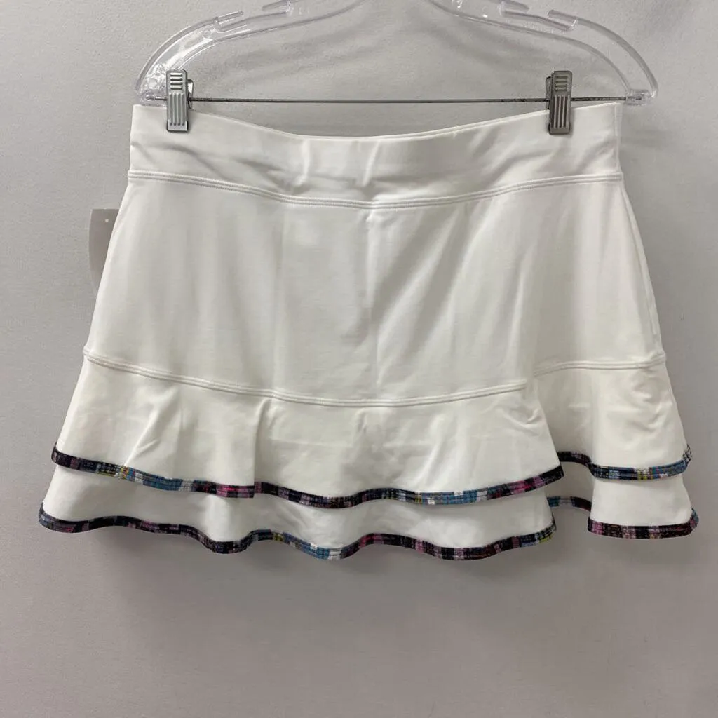 sofibella WOMEN'S ACTIVE BOTTOM white, multi colour trim L sold by The Comeback product image thumbnail 2