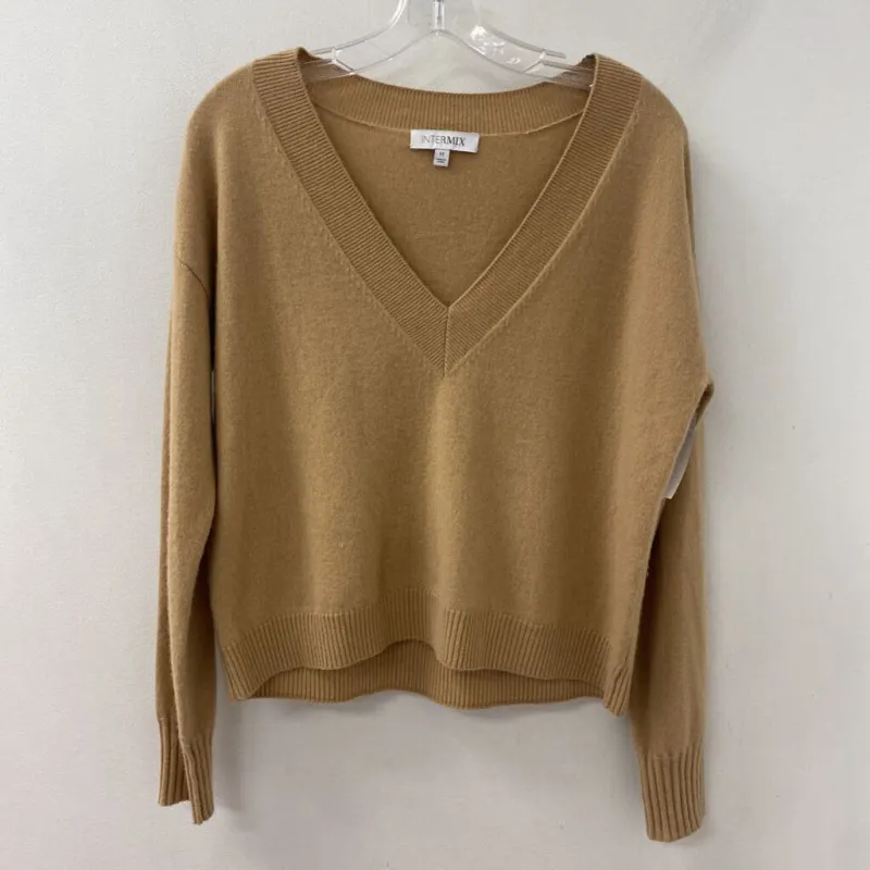 INTERMIX WOMEN'S CASHMERE beige M made by INTERMIX